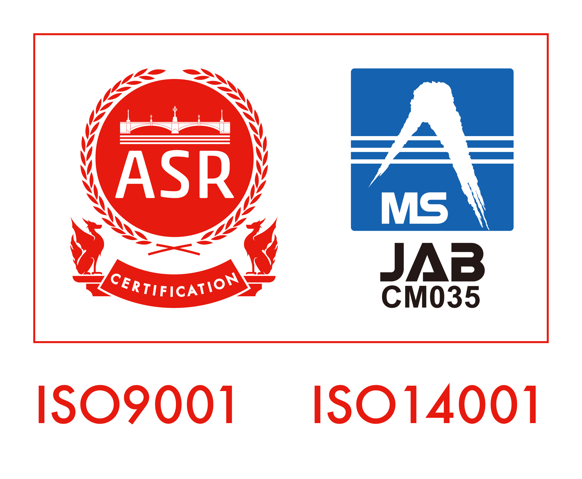 ASR JAB 9001 14001